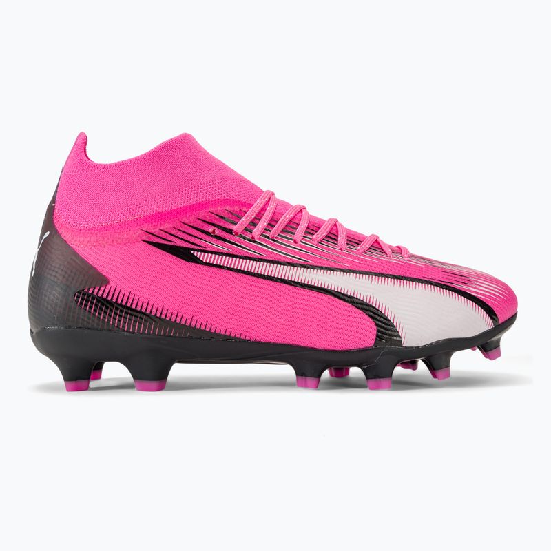 Vaikiški futbolo batai PUMA Ultra Pro FG/AG Jr poison pink/puma white/puma black 2