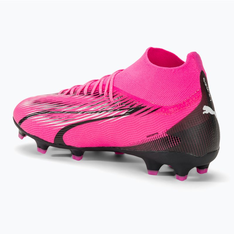 Vaikiški futbolo batai PUMA Ultra Pro FG/AG Jr poison pink/puma white/puma black 3