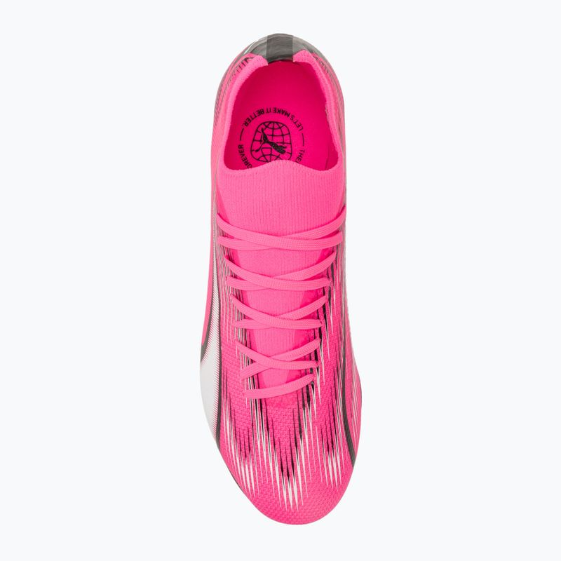 Futbolo batai PUMA Ultra Match MxSG poison pink/puma white/puma black 5