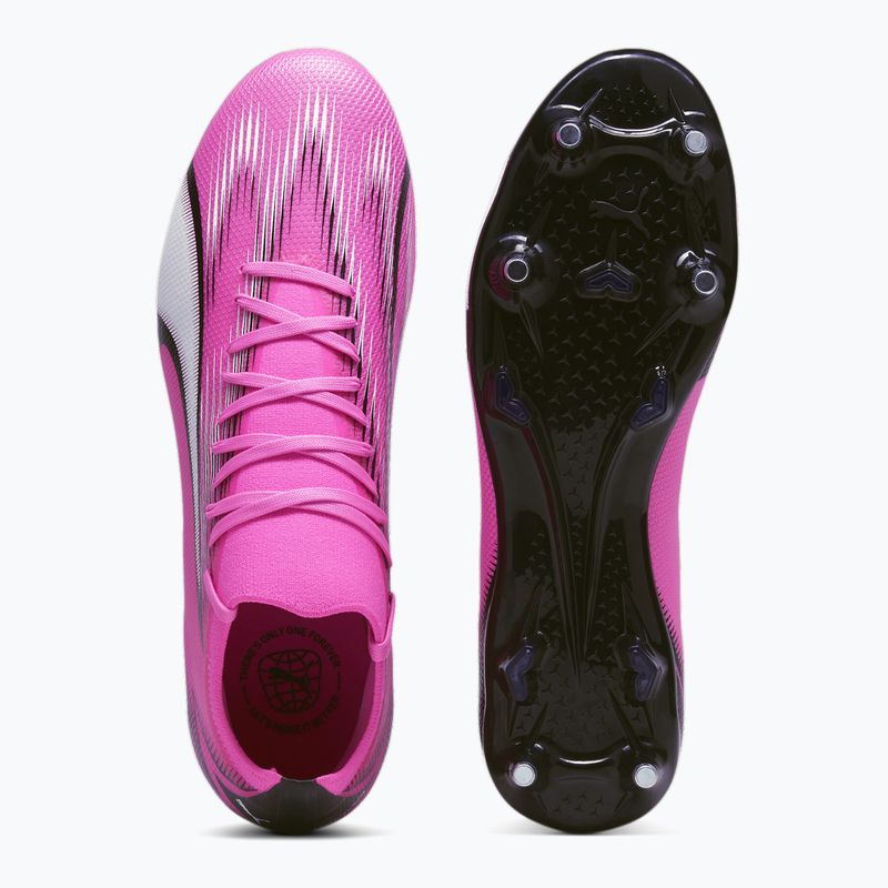 Futbolo batai PUMA Ultra Match MxSG poison pink/puma white/puma black 11