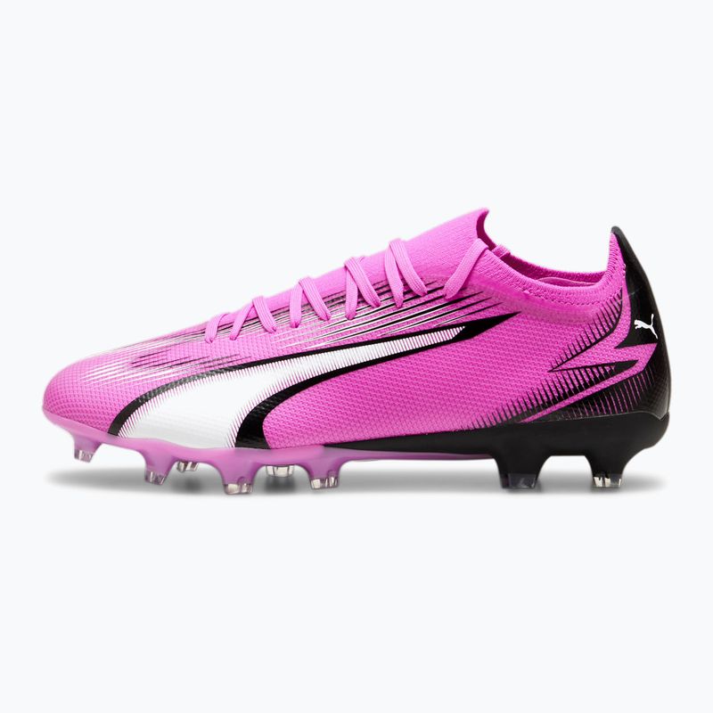 Futbolo batai PUMA Ultra Match FG/AG poison pink/puma white/puma black 8