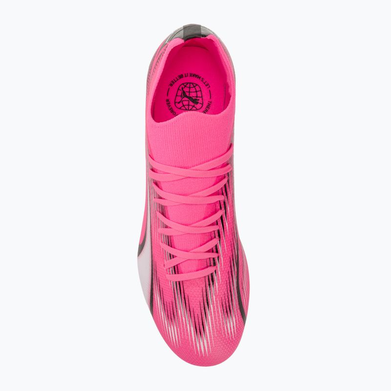 Futbolo batai PUMA Ultra Match FG/AG poison pink/puma white/puma black 5
