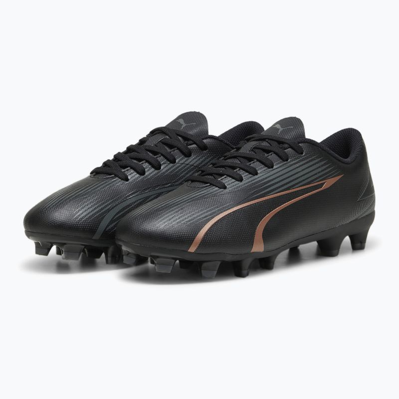 Vaikiški futbolo batai PUMA Ultra Play FG/AG Jr puma black/copper rose 10