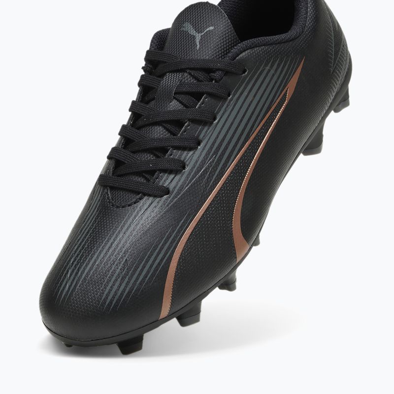 Vaikiški futbolo batai PUMA Ultra Play FG/AG Jr puma black/copper rose 12