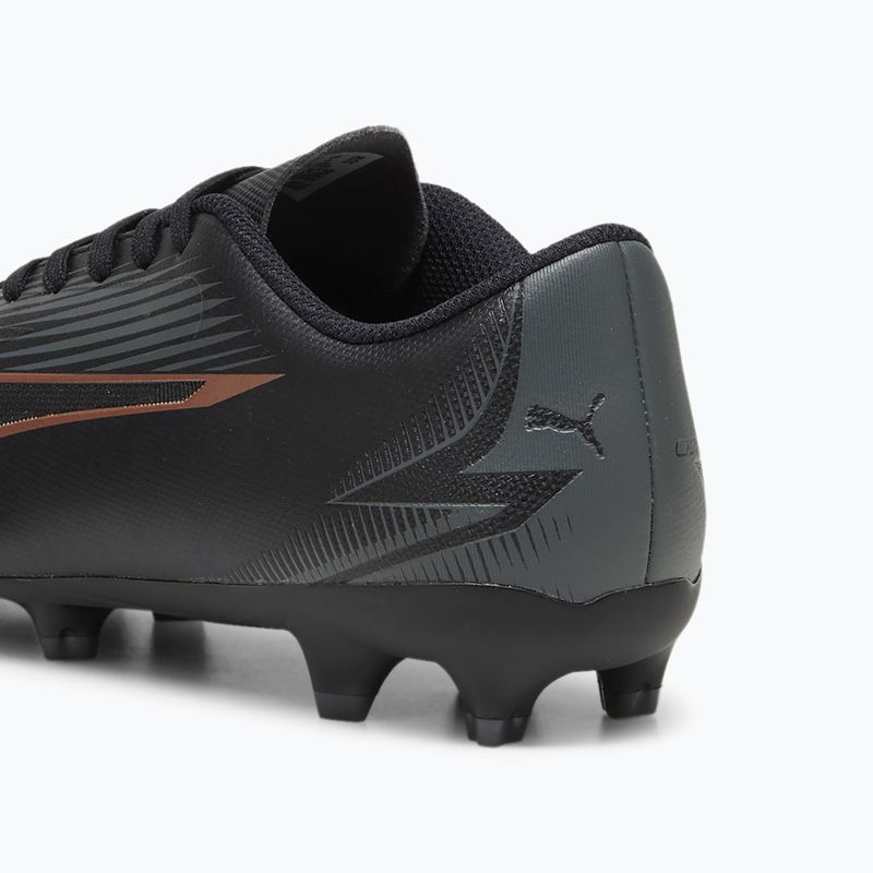 Vaikiški futbolo batai PUMA Ultra Play FG/AG Jr puma black/copper rose 13