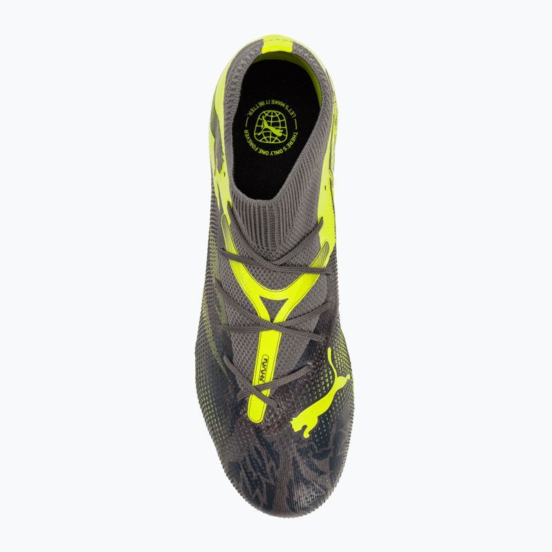 Futbolo batai PUMA Future 7 Match Rush FG/AG strong gray/cool dark gray/electric lime 5