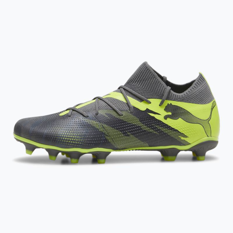 Futbolo batai PUMA Future 7 Match Rush FG/AG strong gray/cool dark gray/electric lime 8