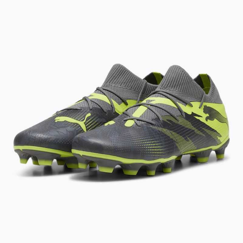 Futbolo batai PUMA Future 7 Match Rush FG/AG strong gray/cool dark gray/electric lime 10