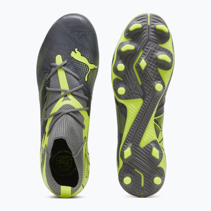 Futbolo batai PUMA Future 7 Match Rush FG/AG strong gray/cool dark gray/electric lime 11