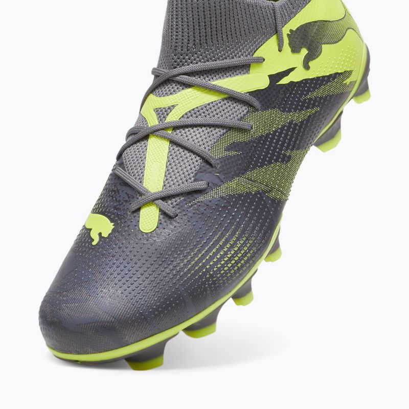 Futbolo batai PUMA Future 7 Match Rush FG/AG strong gray/cool dark gray/electric lime 12