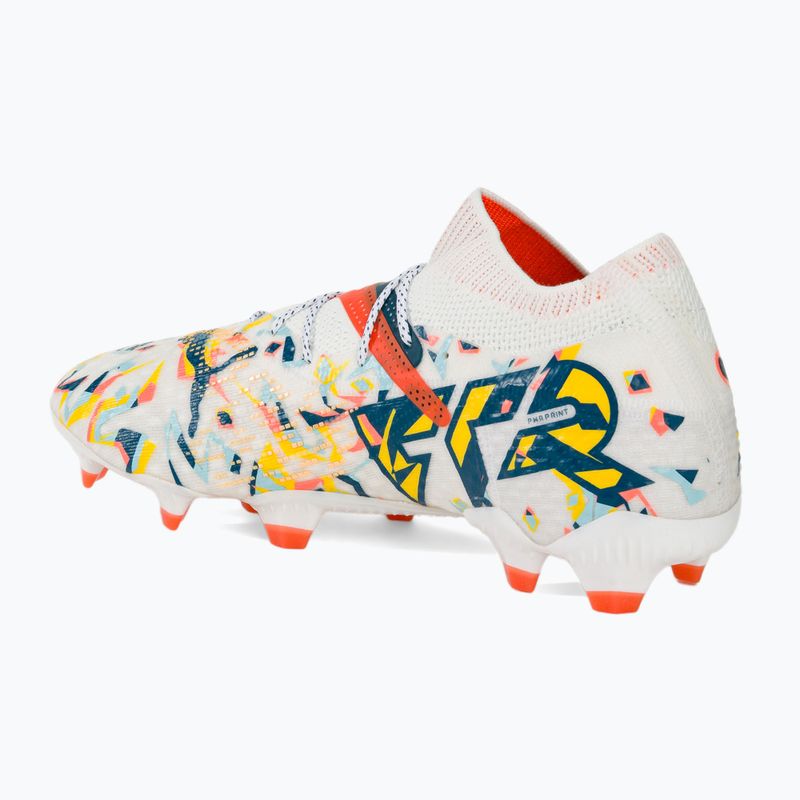 Futbolo batai PUMA Future 7 Ultimate Creativity FG/AG white/oceantropic/ turquoisesurf/ hotheat/sunstream 3