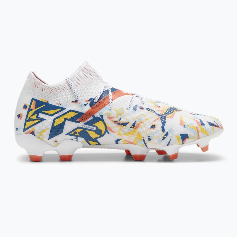 Futbolo batai PUMA Future 7 Ultimate Creativity FG/AG white/oceantropic/ turquoisesurf/ hotheat/sunstream 9