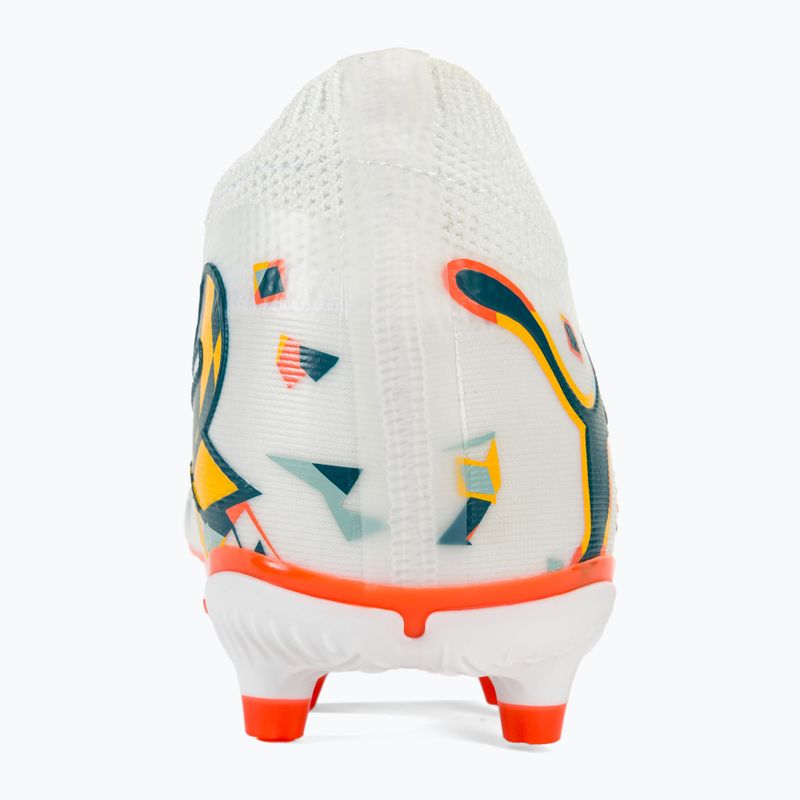 Futbolo batai PUMA Future 7 Match Creativity FG/AG white/oceantropic/turquoisesurf/hotheat/sunstream 6