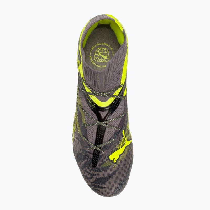 Futbolo batai PUMA Future 7 Ultimate Rush FG/AG strong gray/cool dark gray/electric lime 5