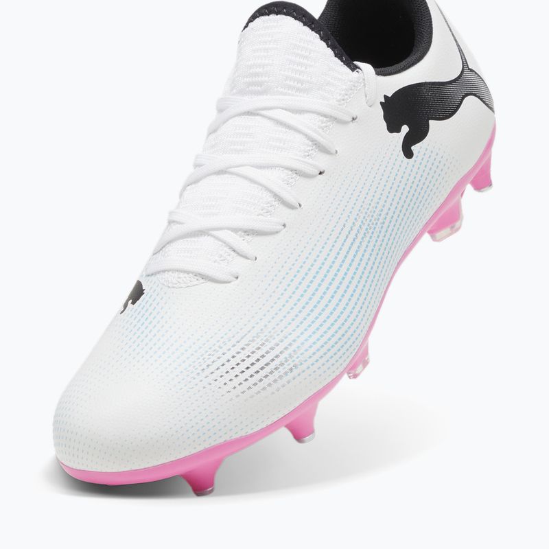 Futbolo batai PUMA Future 7 Play MxSG puma white/puma black/poison pink 12