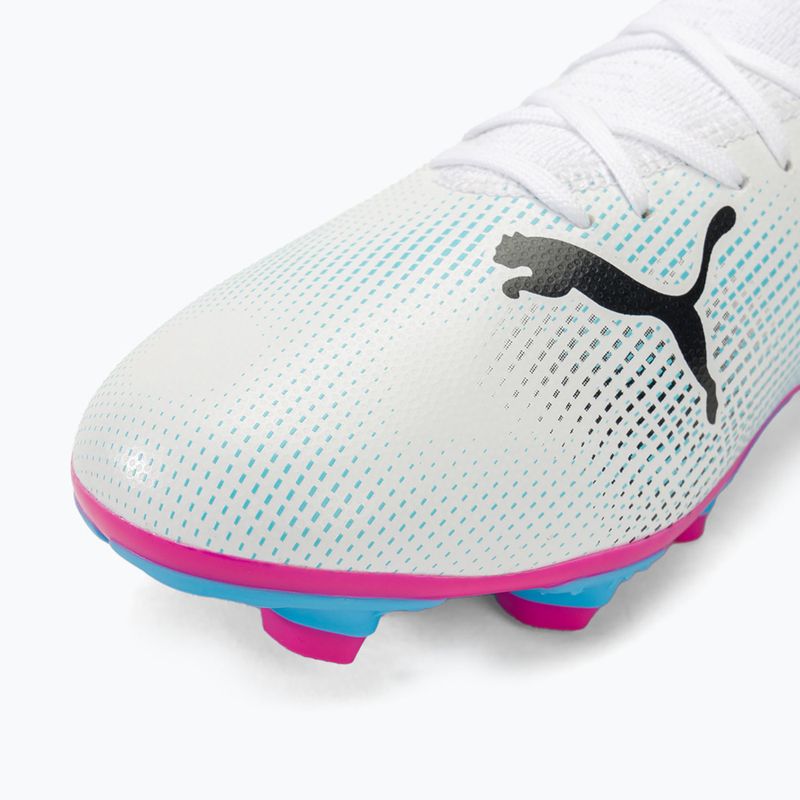 Futbolo batai PUMA Future 7 Play FG/AG puma white/puma black/poison pink 7