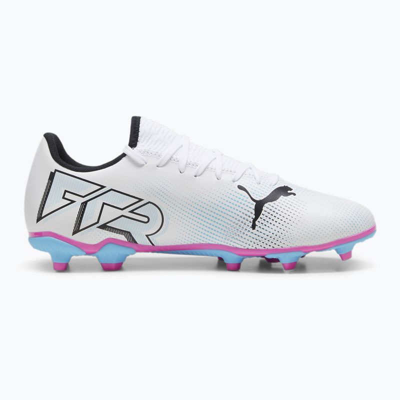 Futbolo batai PUMA Future 7 Play FG/AG puma white/puma black/poison pink 9