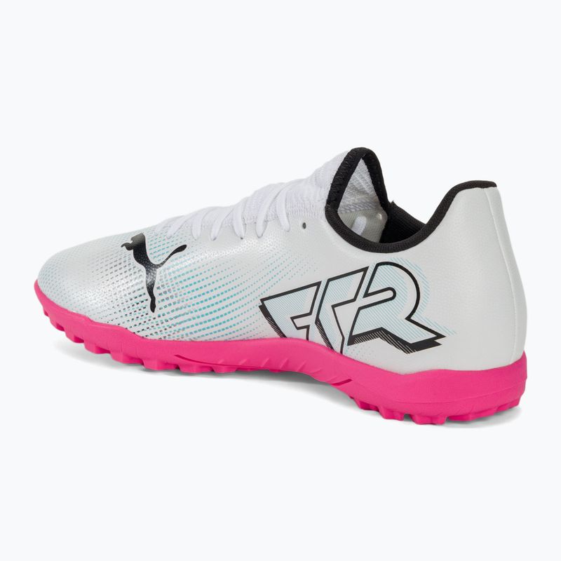 Futbolo batai PUMA Future 7 Play TT puma white/puma black/poison pink 3