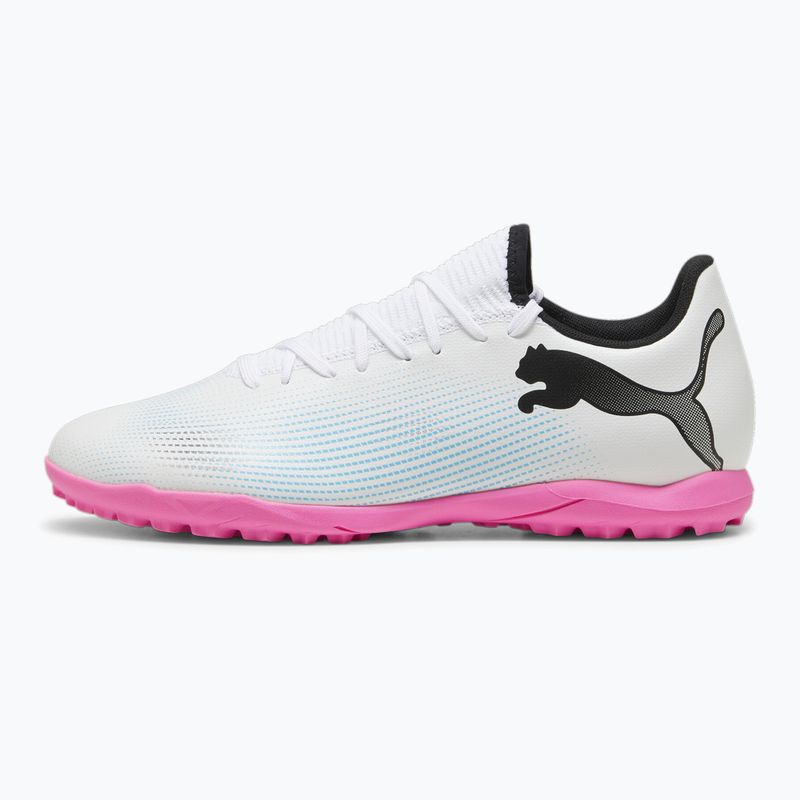 Futbolo batai PUMA Future 7 Play TT puma white/puma black/poison pink 8