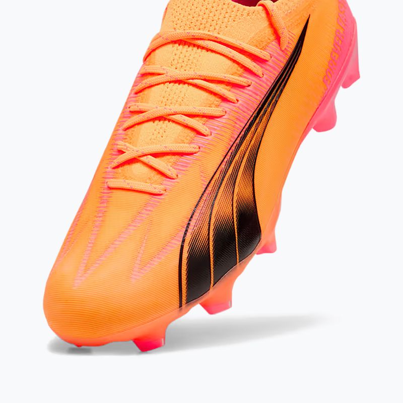 Futbolo batai PUMA Ultra Ultimate FG/AG sunset glow/puma black/sun stream 12