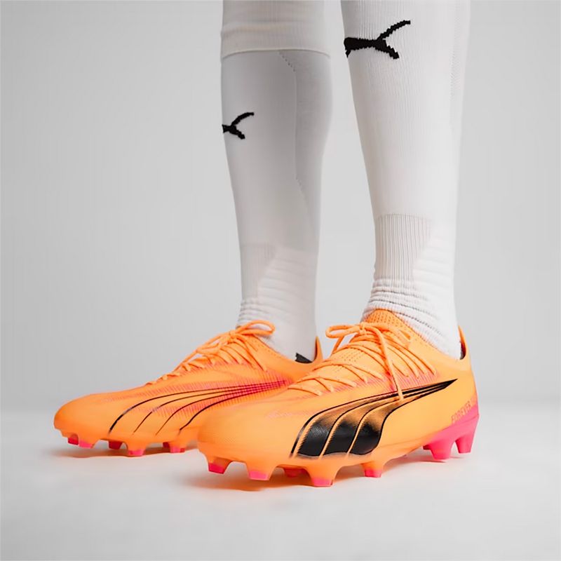 Futbolo batai PUMA Ultra Ultimate FG/AG sunset glow/puma black/sun stream 16
