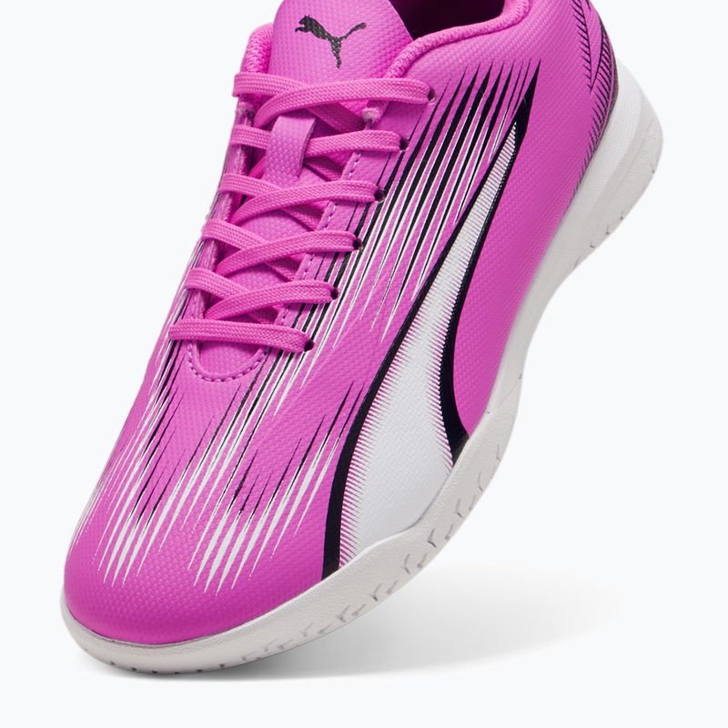 Vaikiški futbolo batai PUMA Ultra Play TT Jr poison pink/puma white/puma black 12