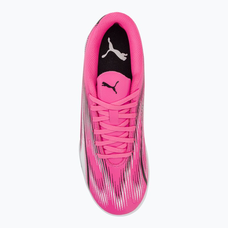 Vaikiški futbolo batai PUMA Ultra Play TT Jr poison pink/puma white/puma black 5