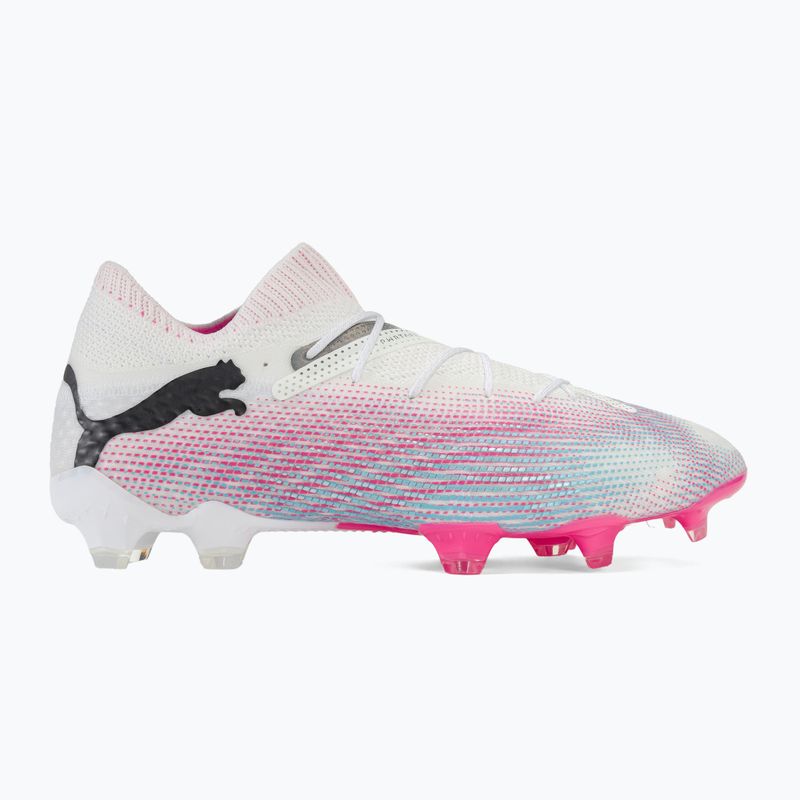 Futbolo batai PUMA Future 7 Ultimate FG/AG puma white/puma black/poison pink 2
