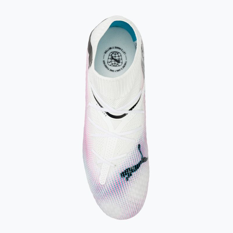 Vaikiški futbolo batai PUMA Future 7 Pro FG/AG Jr puma white/puma black/poison pink 5