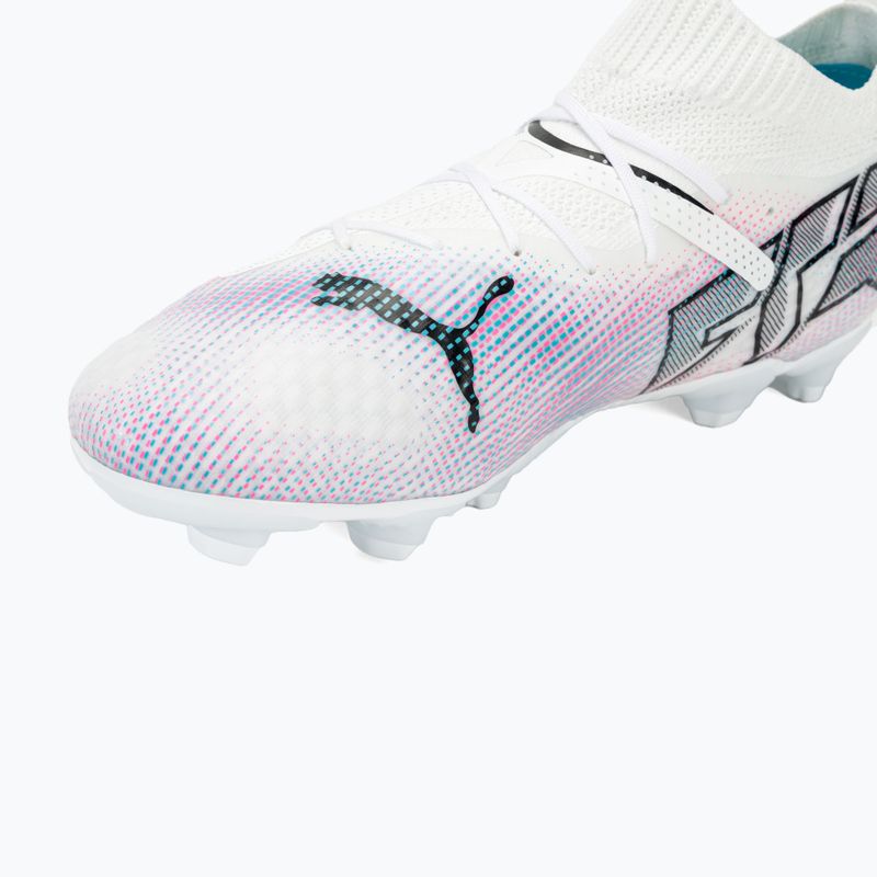 Vaikiški futbolo batai PUMA Future 7 Pro FG/AG Jr puma white/puma black/poison pink 7