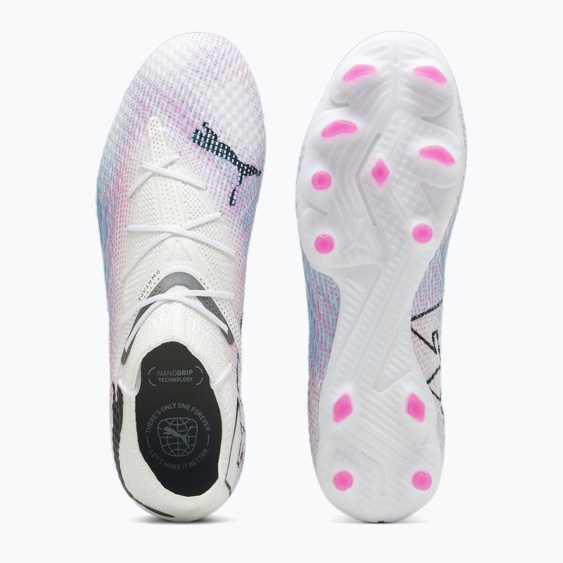Futbolo batai PUMA Future 7 Pro+ FG/AG puma white/puma black/poison pink 11