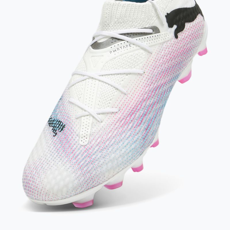 Futbolo batai PUMA Future 7 Pro+ FG/AG puma white/puma black/poison pink 12