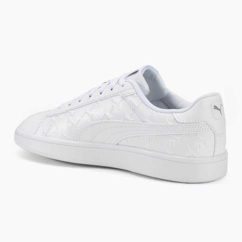 Batai PUMA Smash 3.0 Superlogo puma white/smokey gray 3