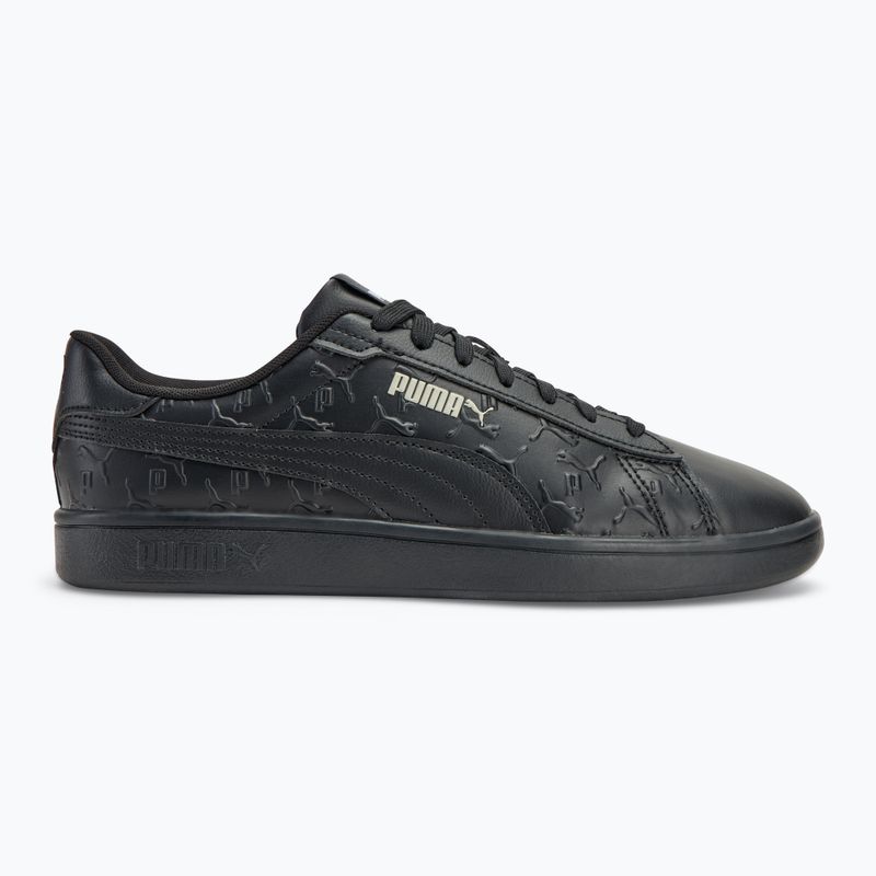 Batai PUMA Smash 3.0 Superlogo puma black/smokey gray/puma white 2