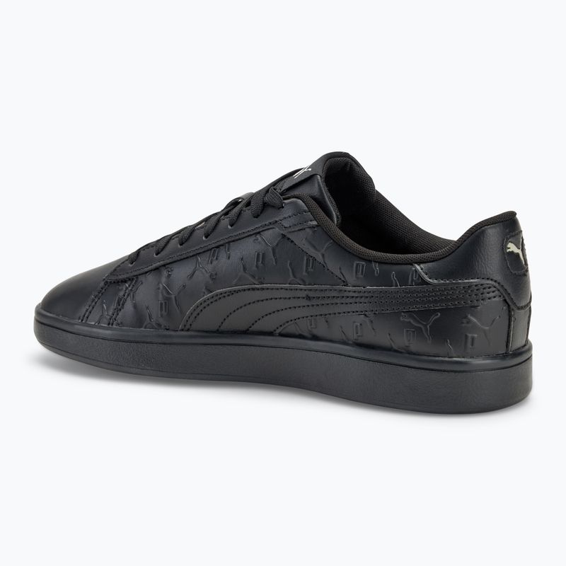 Batai PUMA Smash 3.0 Superlogo puma black/smokey gray/puma white 3