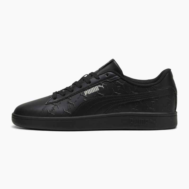 Batai PUMA Smash 3.0 Superlogo puma black/smokey gray/puma white 9