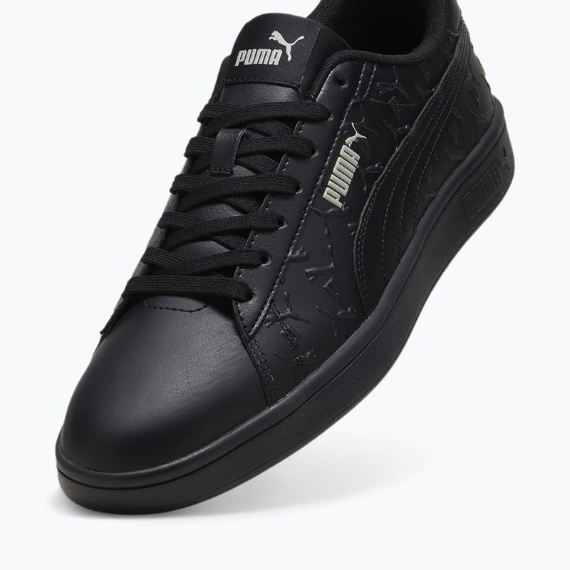 Batai PUMA Smash 3.0 Superlogo puma black/smokey gray/puma white 12