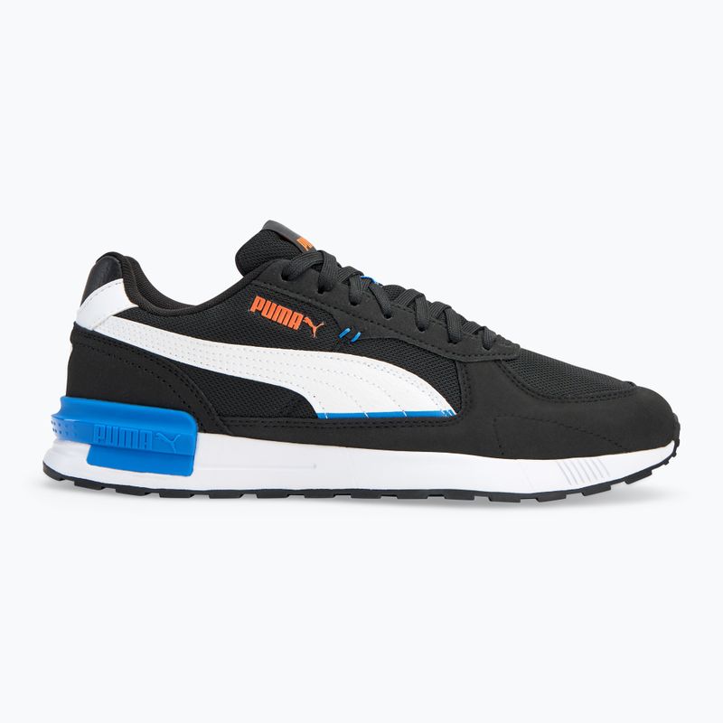 Batai PUMA Graviton puma black/puma white/puma team roy/rickie orange 2