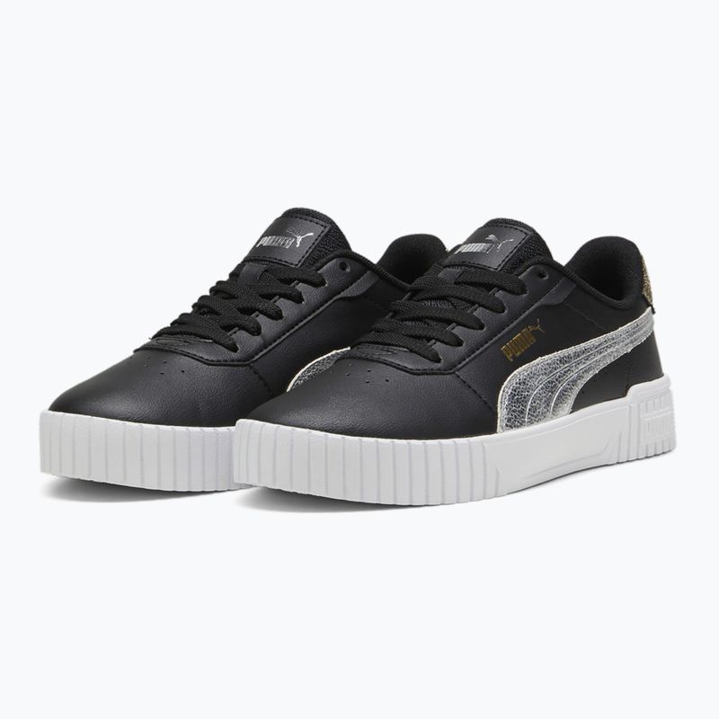 Moteriški batai PUMA Carina 2.0 Metallic Shine puma black/puma silver/puma gold 8