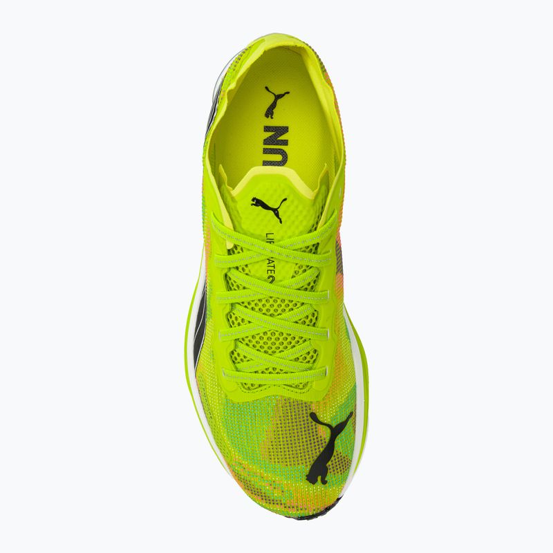 Vyriški bėgimo bateliai PUMA Liberate Nitro 2 Psychedelic Rush green 5