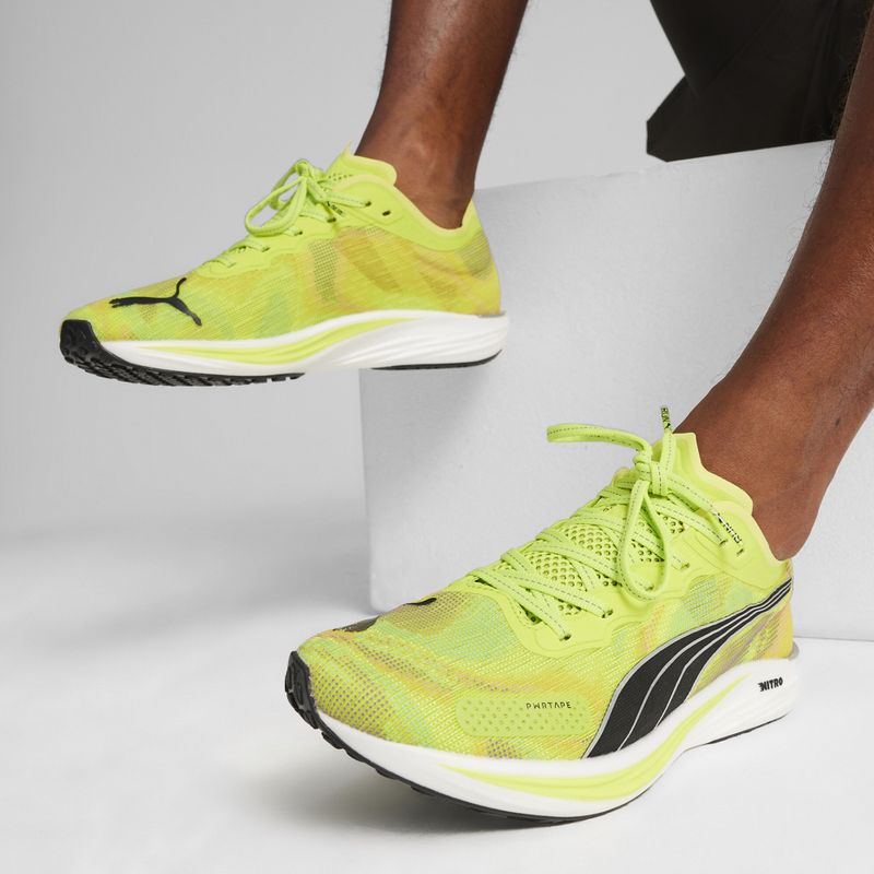 Vyriški bėgimo bateliai PUMA Liberate Nitro 2 Psychedelic Rush green 9