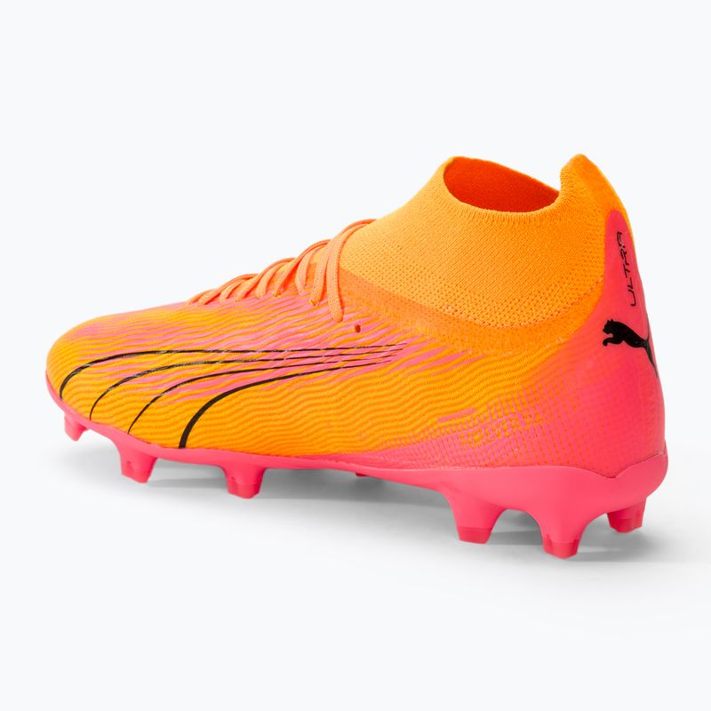 Vaikiški futbolo batai PUMA Ultra Pro FG/AG Jr sunset glow/puma black/sun stream 3