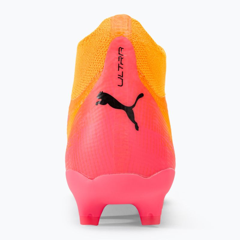 Vaikiški futbolo batai PUMA Ultra Pro FG/AG Jr sunset glow/puma black/sun stream 6