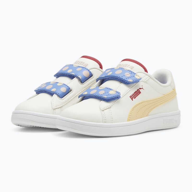 Vaikiški batai PUMA Smash 3.0 Summer Camp V PS warm white/chamomile/puma white 8