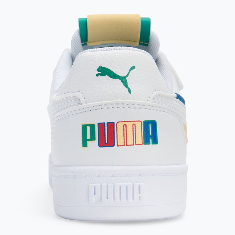 Vaikiški batai PUMA Caven 2.0 Ready, Set, Better AC+ PS puma white/cobalt glaze/sparkling green 6