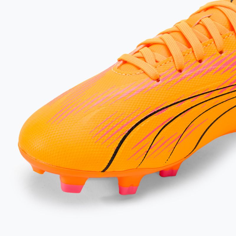 Vaikiški futbolo batai PUMA Ultra Play FG/AG Jr sunset glow/puma black/sun stream 7