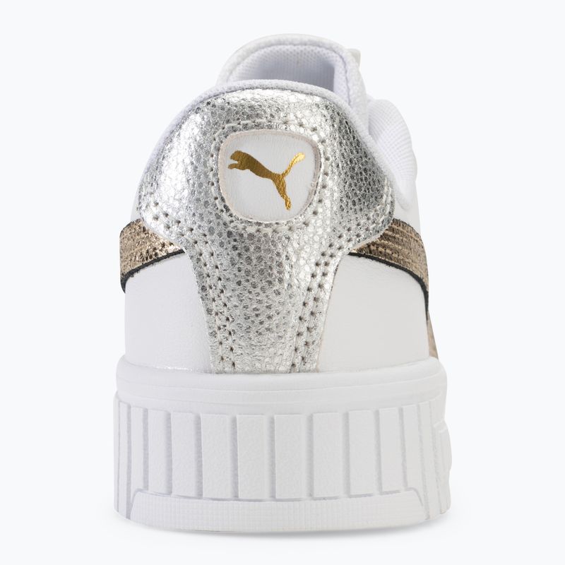 Moteriški batai PUMA Carina 2.0 Metallic Shine puma white/puma gold/puma silver 6