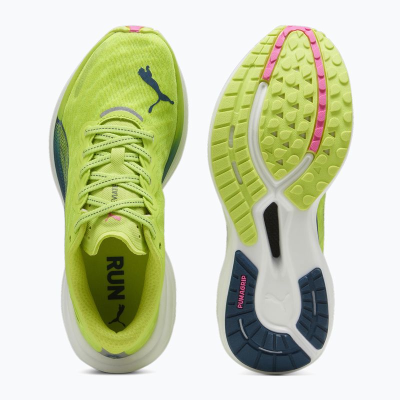 Moteriški bėgimo bateliai PUMA Deviate Nitro 2 green 11