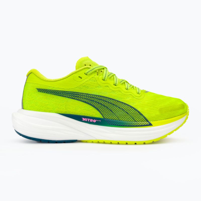 Moteriški bėgimo bateliai PUMA Deviate Nitro 2 green 2
