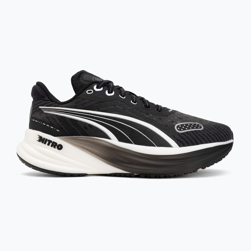 Moteriški bėgimo batai Puma Magnify Nitro 2 Tech black/white/grey 2